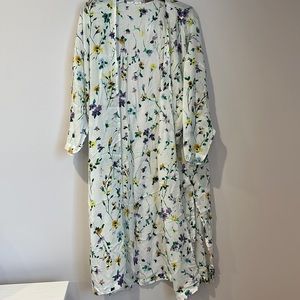 Loft Flower Print Duster